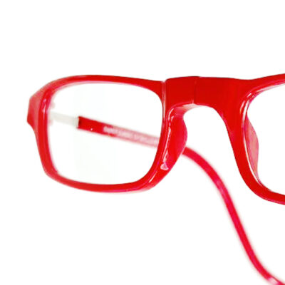 Anteojo de iman color rojo ferrari